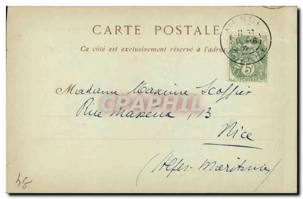 Montpellier-le-Vieux — O Grande Esfinge — ND Phot - Verso