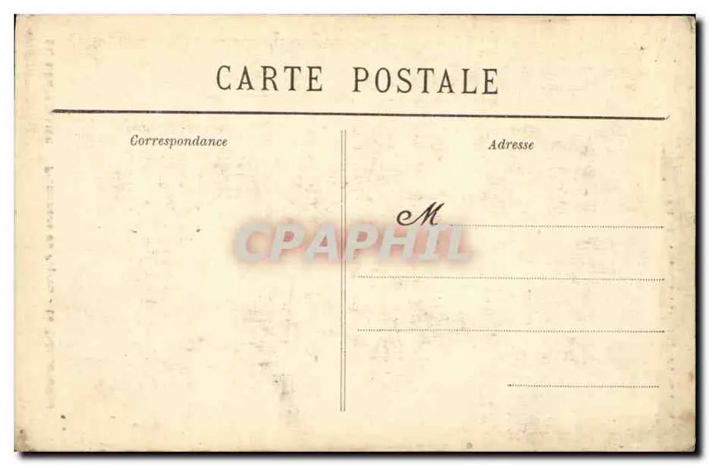 Montpellier — Promenade du Peyrou — O Castelo da Água - Verso