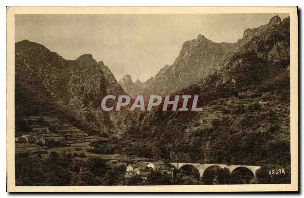 Gorges d'Héricé — Eingang zu den Gorges d'Héricé — Les Arts Graphiques de la Concorde - Vorderseite