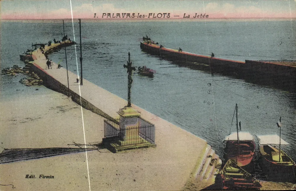 Palavas-les-Flots — A Doca — Edit. Firmin - Frente