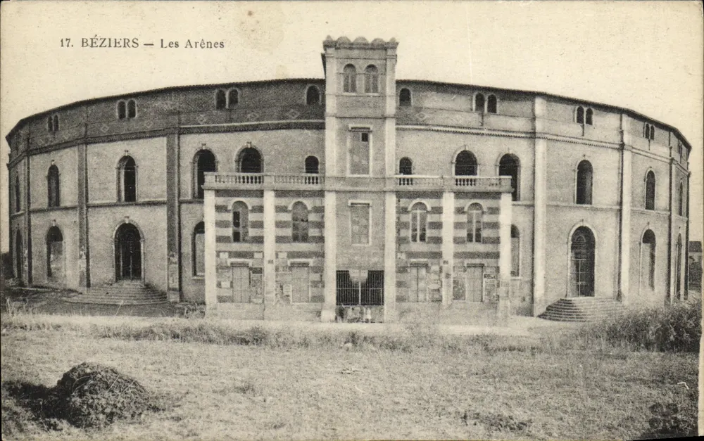 Béziers — Les Arènes — M.T. imp. - Limoges, n°17 - Frente