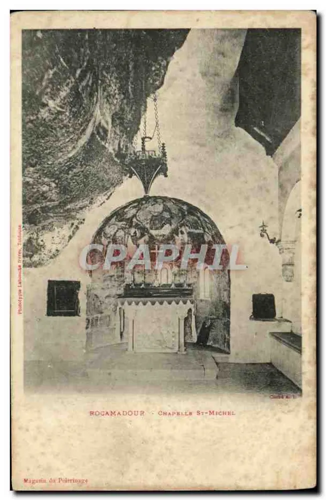Rocamadour - Capela de São Miguel — Loja do Peregrino, série n°1 - Frente