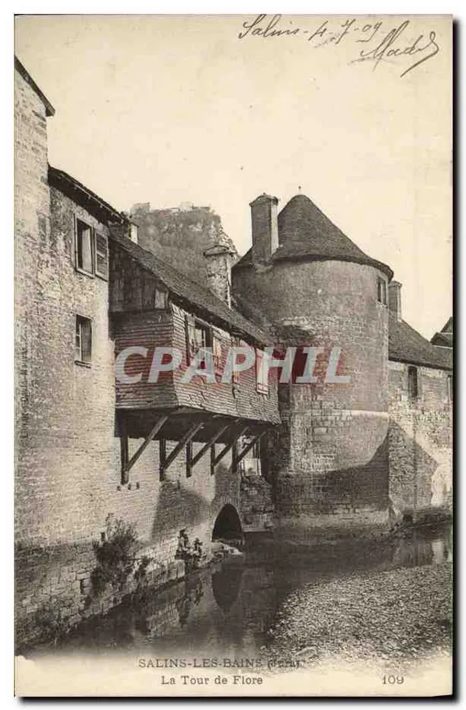 Salins-les-Bains (Jura) — La Torre de Florencia — n° 109 - Anverso