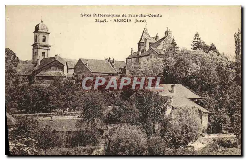 Arbois - Sítios Pitorescos da França-Comtado - 22445 - Frente