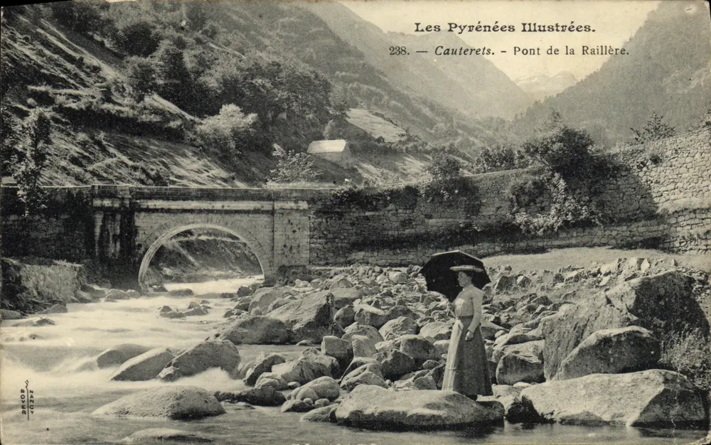 Cauterets - Pont de la Raillère — As Pirineus Ilustrados, n°238 - Frente