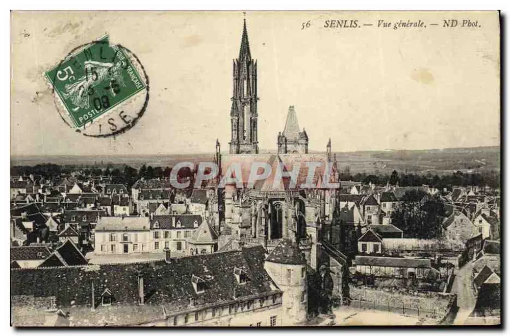 Senlis — Vista geral — ND Phot. - Frente