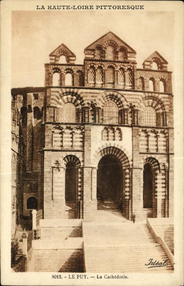Le Puy — A Catedral — Ideal, n° 8012 - Frente