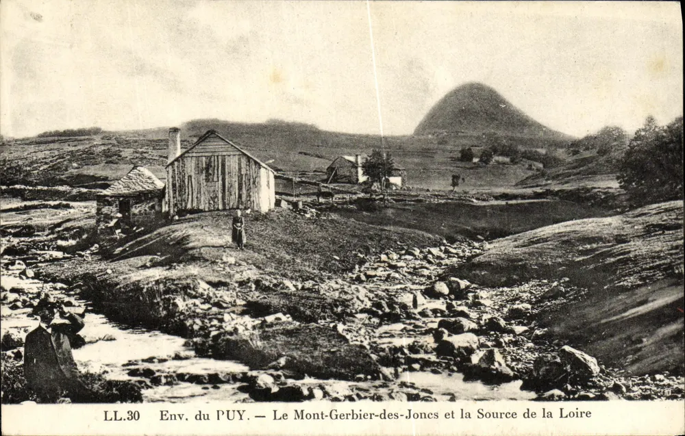 Ausblick auf PUY — Mont Gerbier-des-Joncs und die Quelle der Loire — LL.30 - Vorderseite