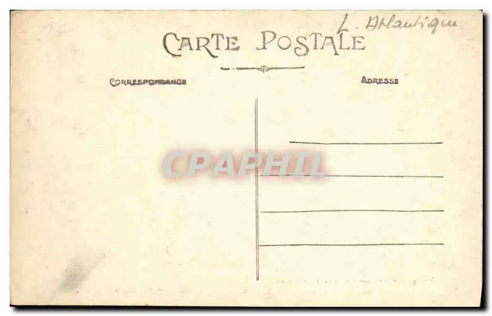 Saint-Brevin-l'Océan — Der Wendepunkt der Avenue des Chalets — Sammlung F. Chapeau, Nantes - 2e millé - Rückseite