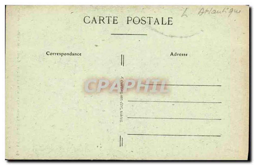 Le Croisic (Loire-Inf.) — Gotische Pforte — Quai de la Petite Chambre — n°94 - Rückseite