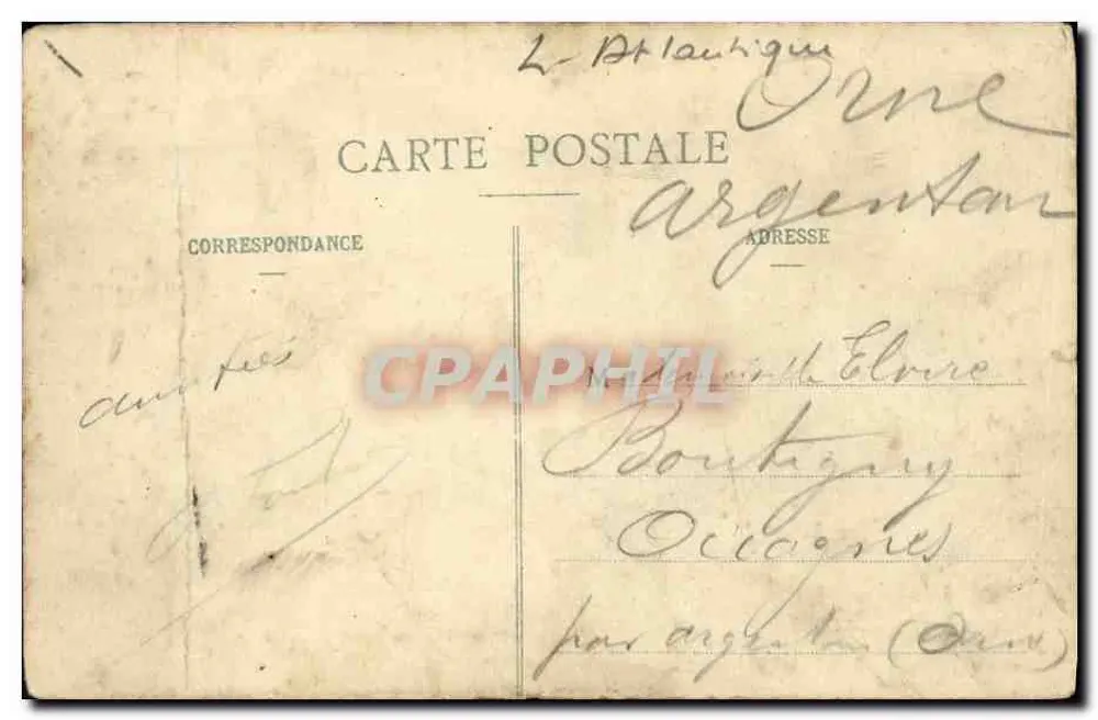Le Croisic - Vista geral, tirada do Mont-Esprit — Coleção T. H. -37 - Verso