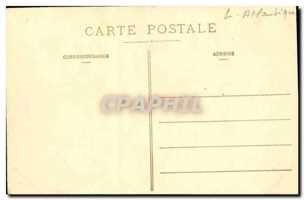 NANTES - O Poço do Castelo — Artaud-Nozais, n°48 - Verso
