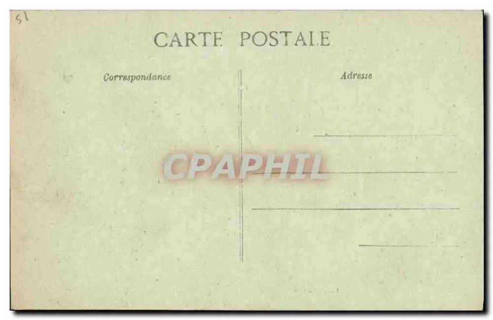Prouilly (Marne) — Cemitério Militar - Verso