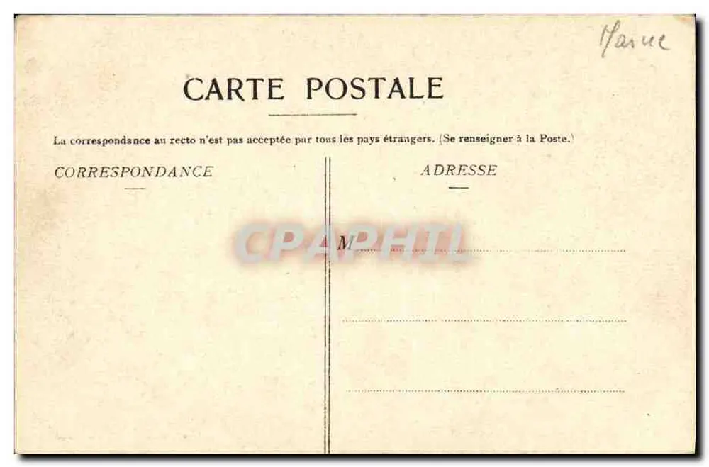 Au Pays du Champagne — Les Caves de la Maison Joseph Perrier Fils & Cie, Chalons-sur-Marne — Imp. Ér. Choque, Imp. Édtt. Fournay - Rückseite