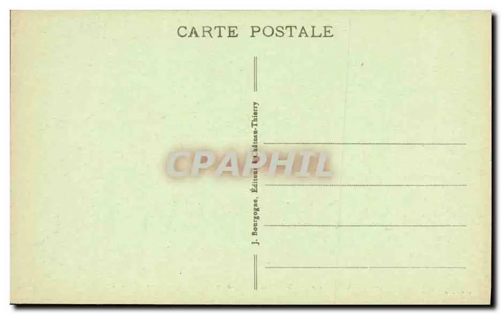Châlons-sur-Marne (Marne) — Jardin du Jard und die Caisse d'Épargne — Ed. J. B. n° 47 - Rückseite