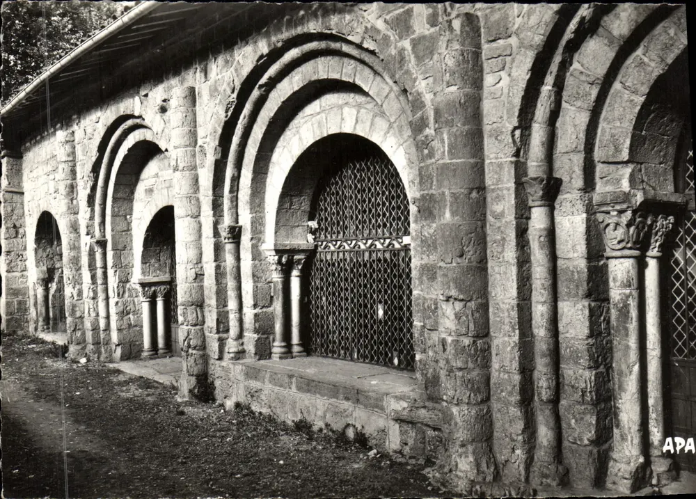 Alte Abtei Marcilhac-sur-Célé — Kapitularsaal — Sté des Cartes Postales POUX, ALBI - Vorderseite