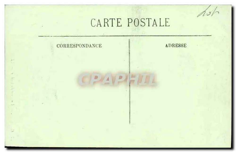 Cahors — Um Canto do Claustro — LL. N° 57 - Verso