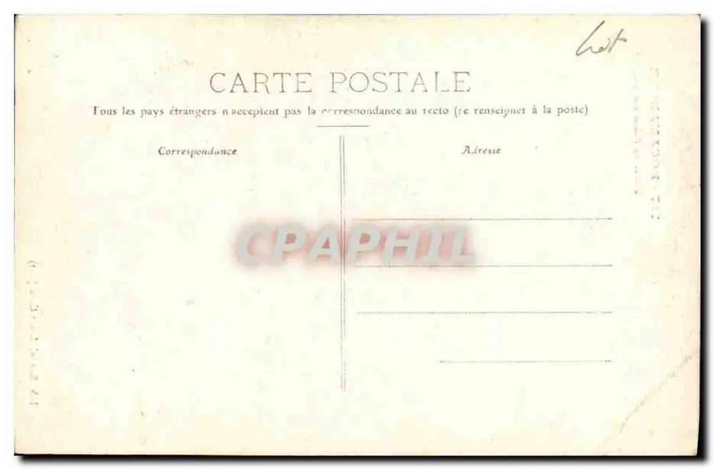 Rocamadour — Entrata del Palazzo dei Vescovi — Lib. Baudel, Saint-Céré (Lot) - Verso