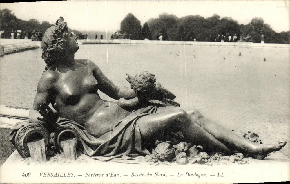 Versailles — Parterre d'Eau — Bassin du Nord — La Dordogne — LL. - Vorderseite