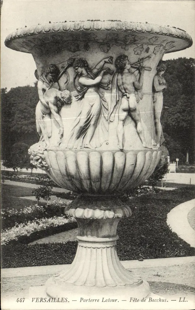 Versailles — Parterre Latour — Fest der Bacchus — LL. n° 447 - Vorderseite