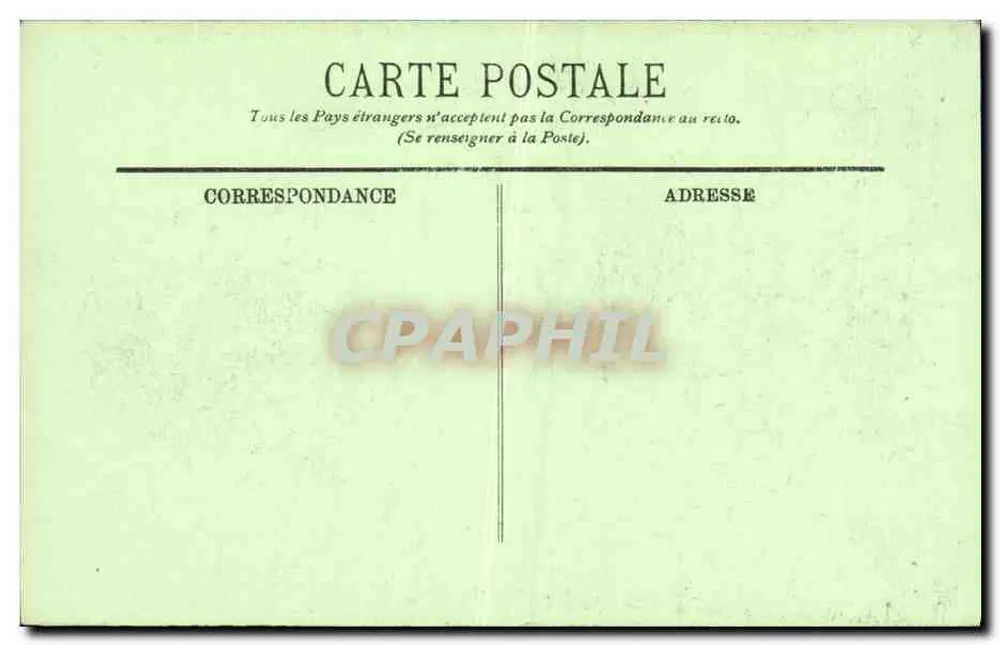 Versailles — Vaso na Terrasse do Castelo — LL. n° 392 - Verso