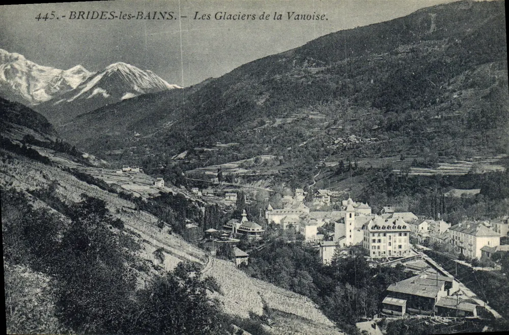 Brides-les-Bains — Die Gletscher der Vanoise — n° 445 - Vorderseite