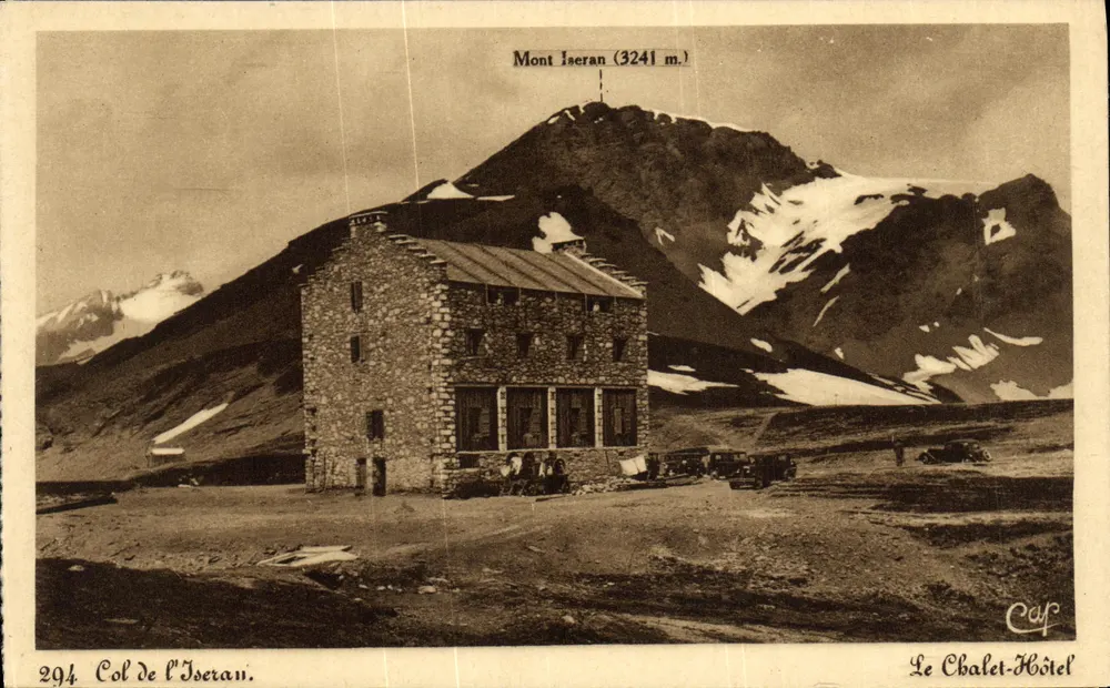 Col de l'Iseran — O Chalet-Hôtel — editor Cup - Frente