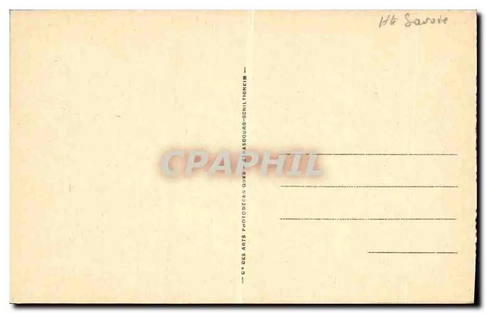 Bonneval-sur-Arc e a estrada do Iseran — editor C. des Arts, n° 83 - Verso