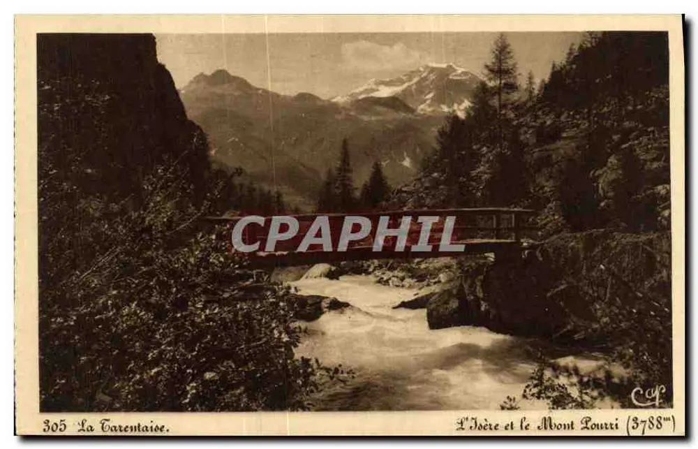 La Tarentaise — Die Isère und der Mont Pourri (3788m) — Cie des Arts Photobécaniques - Strasbourg - Vorderseite