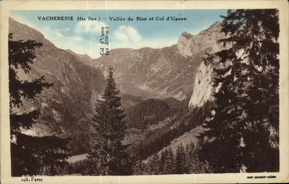 Vacheresse (Haute-Savoie) — Tal der Bise und Col d'Ugeon — Foto Combier-Magon - Vorderseite