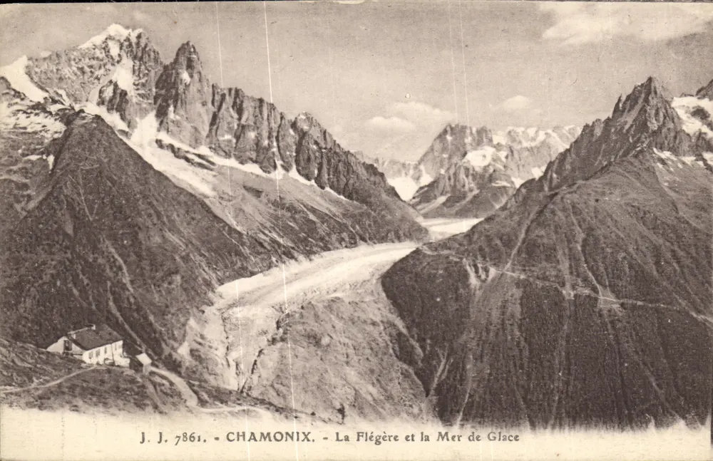 Chamonix - La Flégère und die Mer de Glace — J. J. 7861 - Vorderseite