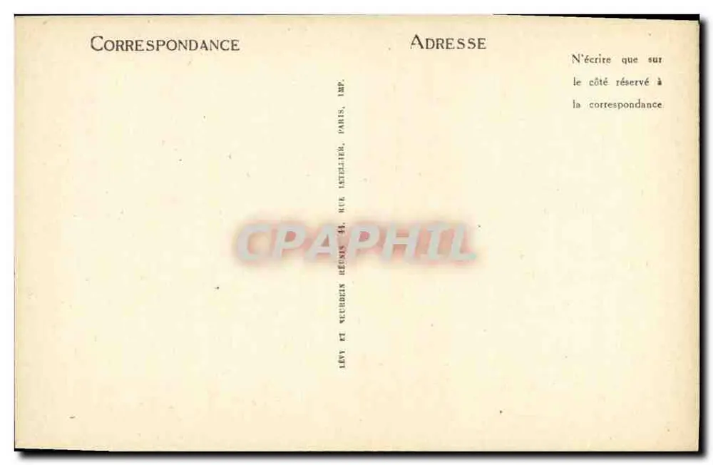 पेरिस (XVIIIe) — क्लिग्नांकोर्ट स्क्वायर — LL - पीछे