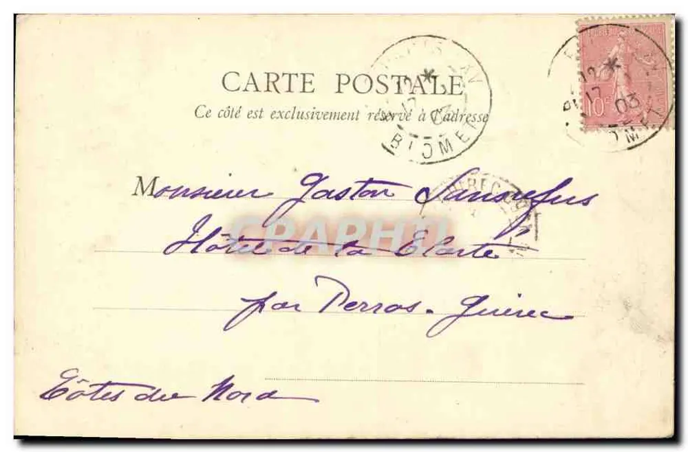 Paris — Tour de Passy, rue de la Tour — E.R. Paris - Rückseite