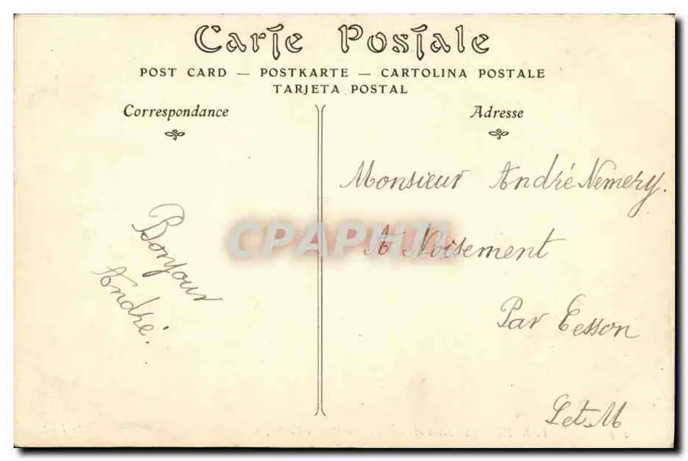 पॉन्थिएरी (सीन-एत-मार्न) — मैंसन डेस्फोर्ज़ — एनडी फोटो - पीछे