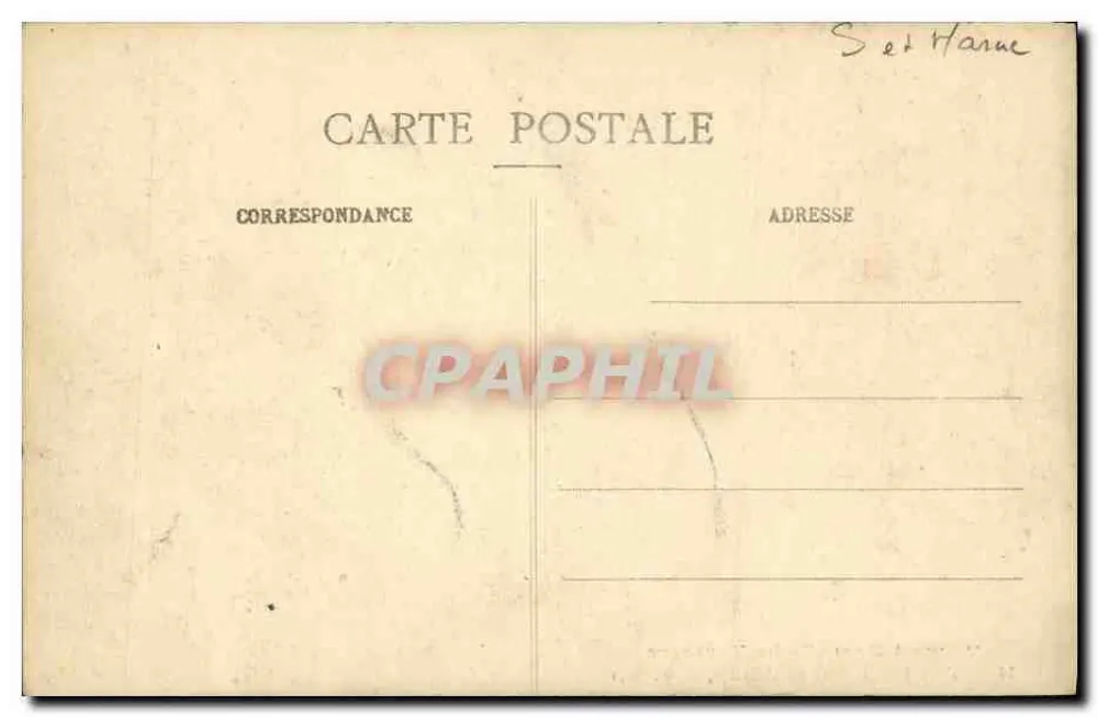 “Sweet Home” - La Terrasse - NANTOUILLET (Par Juilly, S.-et-M.) - Verso