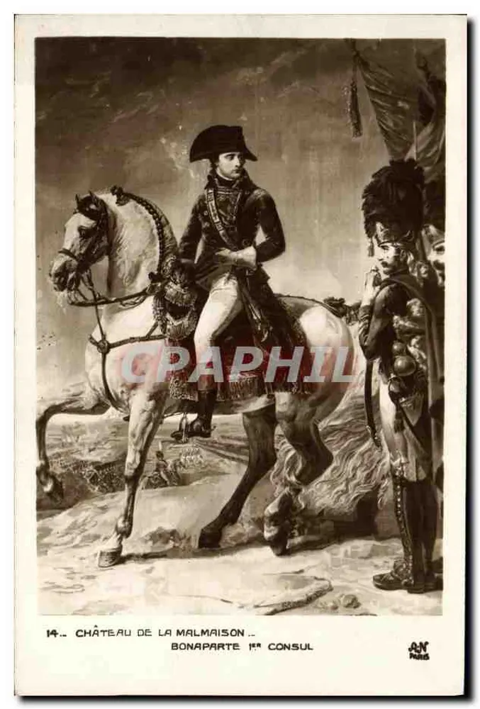Schloss La Malmaison — Bonaparte 1. Konsul — A.N. Paris - Vorderseite