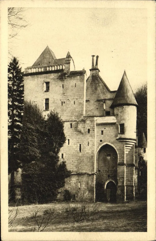 ST-NICOLAS-aux-BOIS (Aisne) — Die Abtei - Die Turm — Edit. Ch. Mannier, photo - Vorderseite