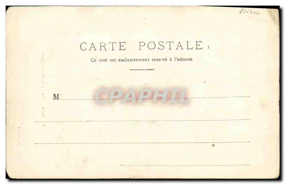 Soissons - A Porta do Colégio — G. Laguerre, Soissons - Verso