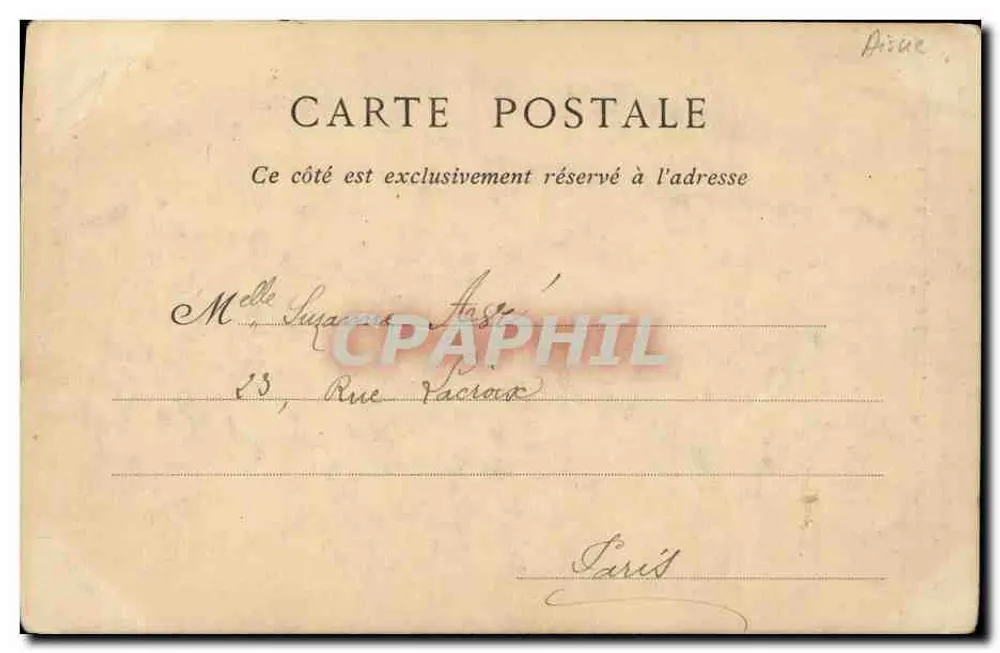 Catedral de Laon — Portal Central — Coleções ND. Fot. n°17 - Verso