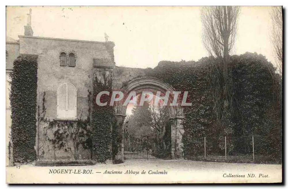 NOGENT-LE-ROI — Ancienne Abbaye de Coulombs — Collections ND. Phot. - Vorderseite
