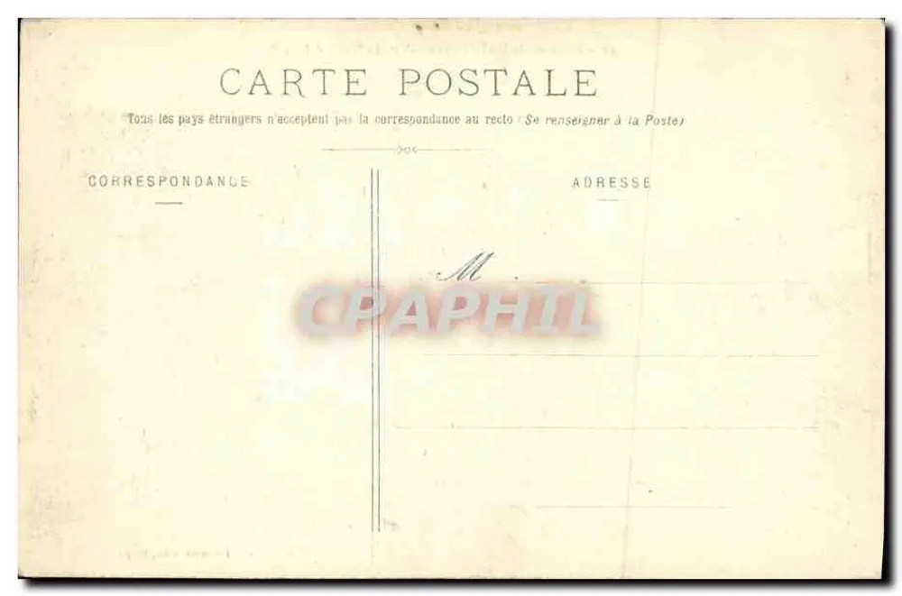 Kasteel van Maintenon (XIe eeuw) — Noordzijde — Uitgever: Ch. Pourault, n° 47 - Achterkant
