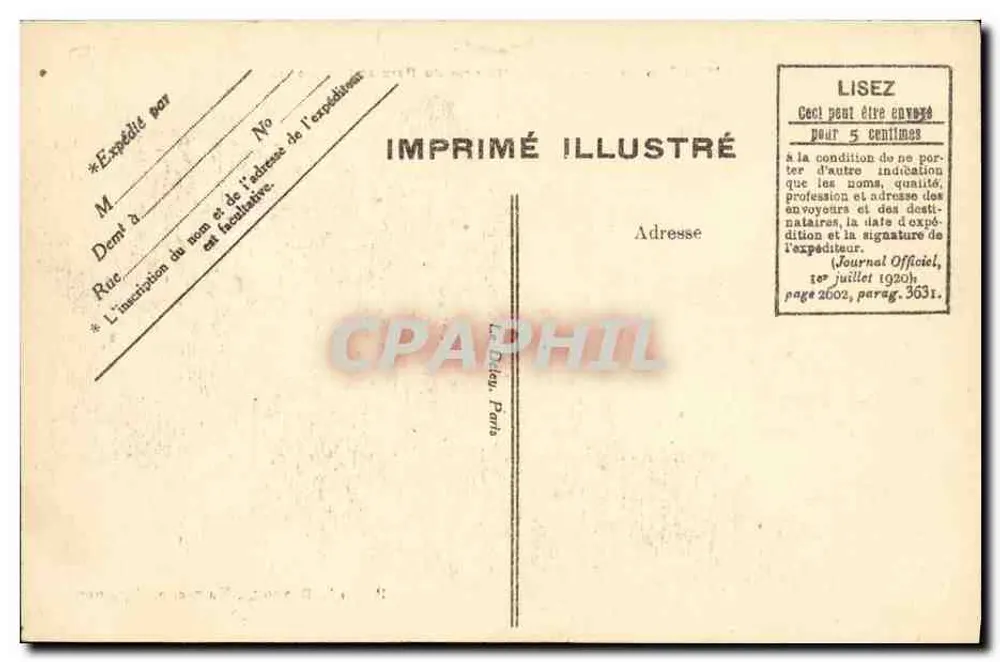 Maintenon (E-et-L.) — Um canto do Parque e o Aqueduto — Editor: Raymoud, Maintenon - Verso