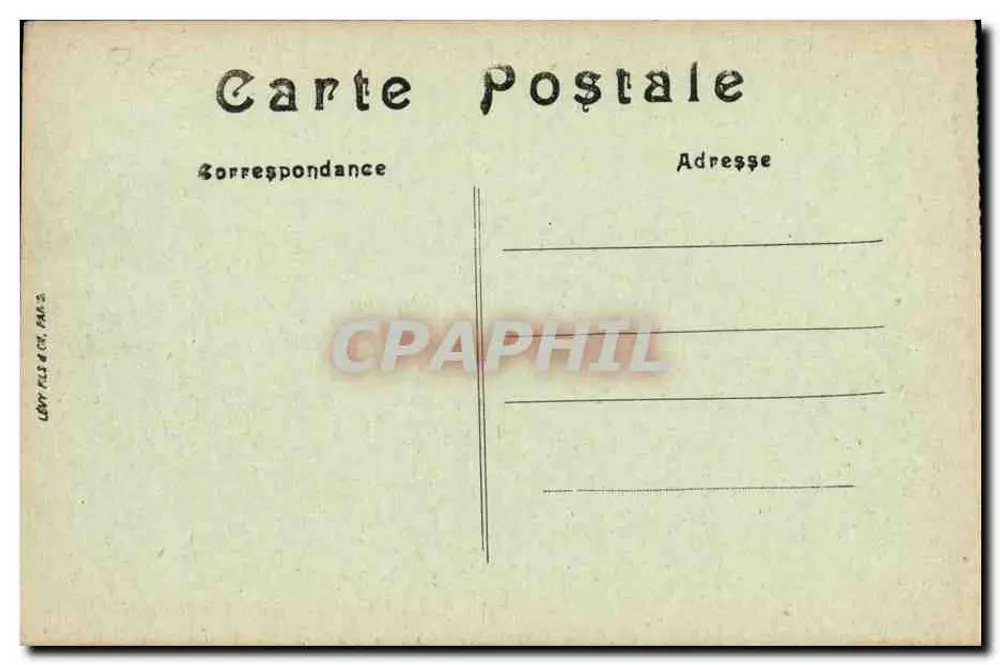 Dreux — Sparkasse und Rathaus — L.L. - Rückseite