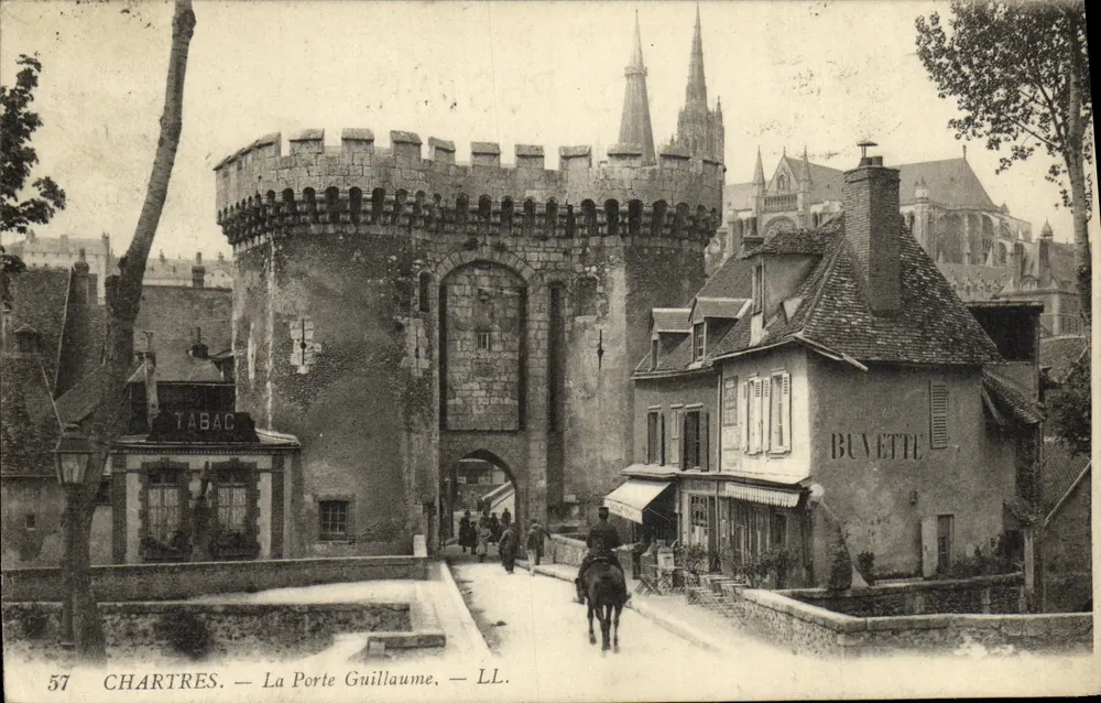 Chartres — A Porta Guillaume — LL. n°57 - Frente
