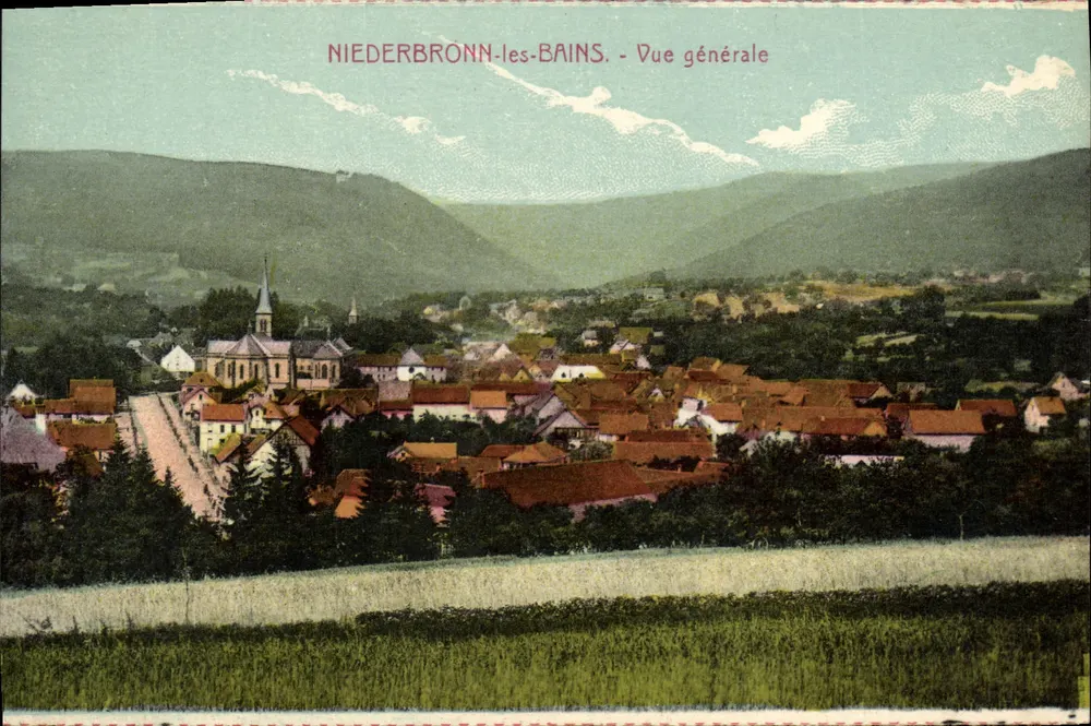 Niederbronn-les-Bains - Vista geral - Frente