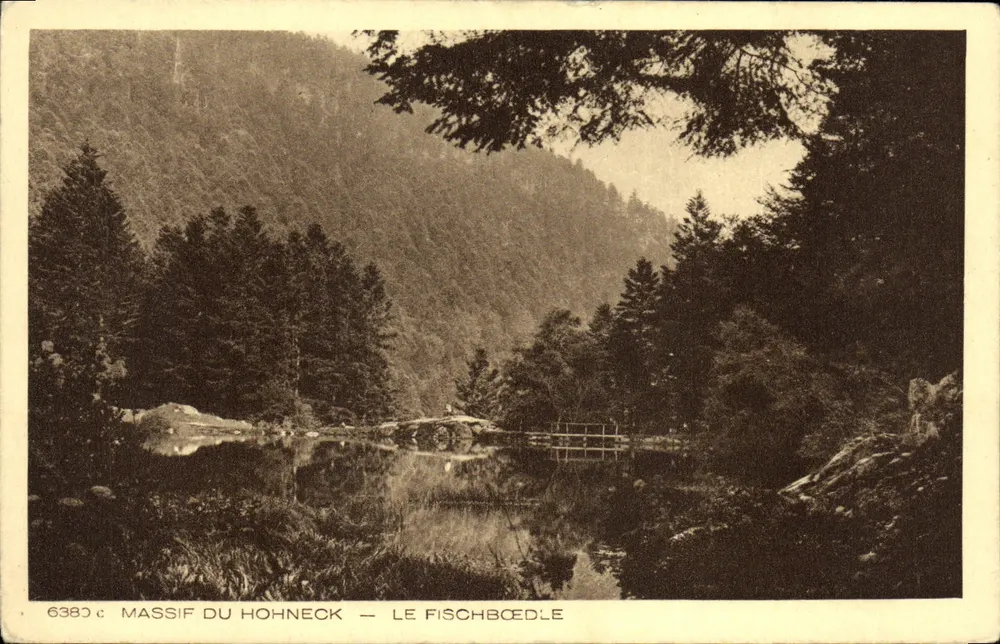 Massif du Hohneck — Le Fischbœdle — Braun & Cie, Dornach - Vorderseite