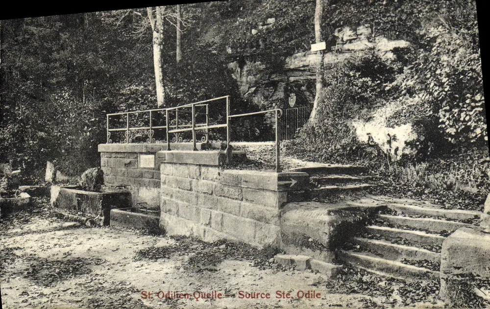 St-Odilien-Quelle — Fonte de Santa Odile — editor desconhecido - Frente