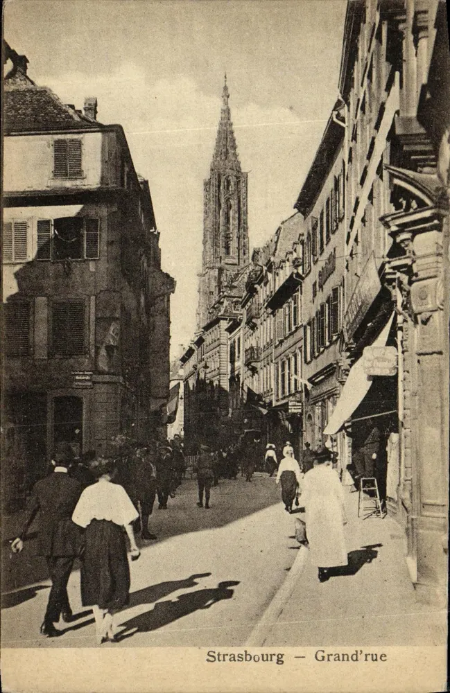 Strasbourg — Grand'rue — Maison d'édition d'Art alsacien - Frente