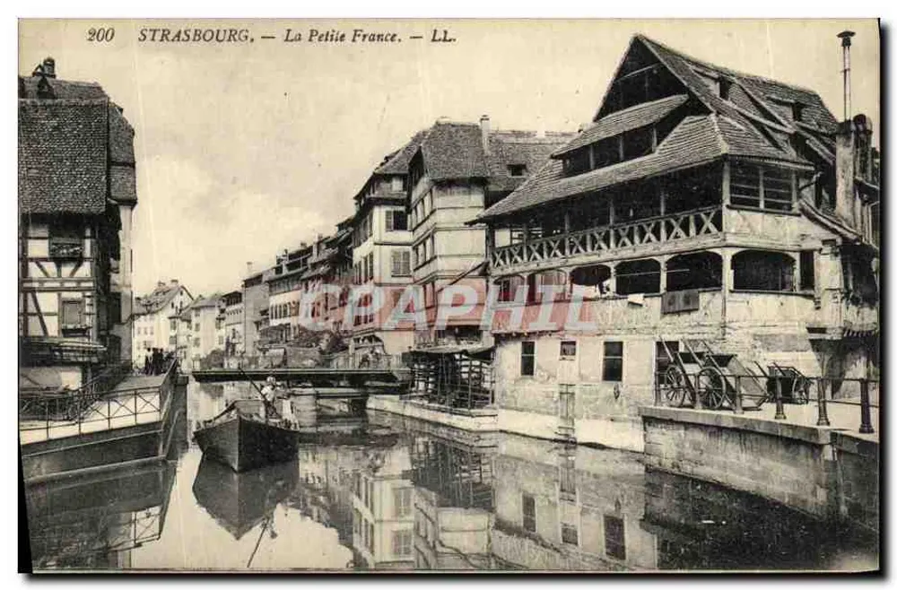Straßburg — La Petite France — LL. - Vorderseite