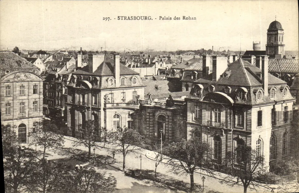 Strasbourg - Palácio dos Rohan — editor Ménaoue, n° 297 - Frente